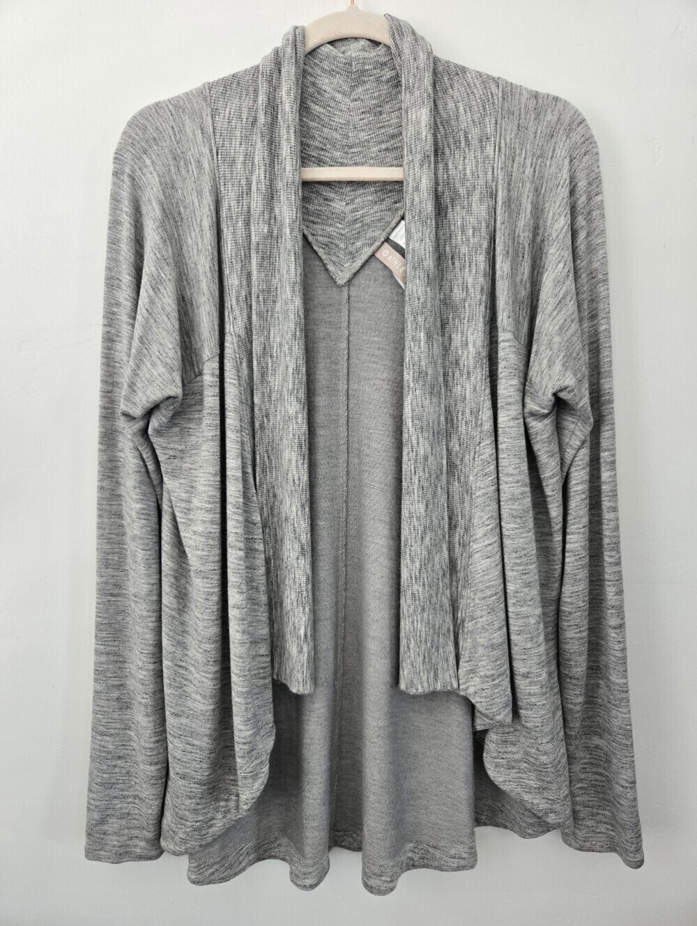 Athleta Nirvana Wear Two Ways Wrap Cardigan Sweater. Grey. Size Small.